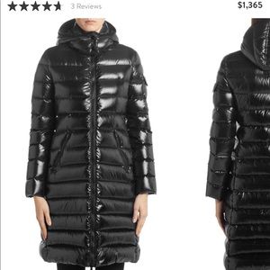 Moncler Moka hooded down quilted parka